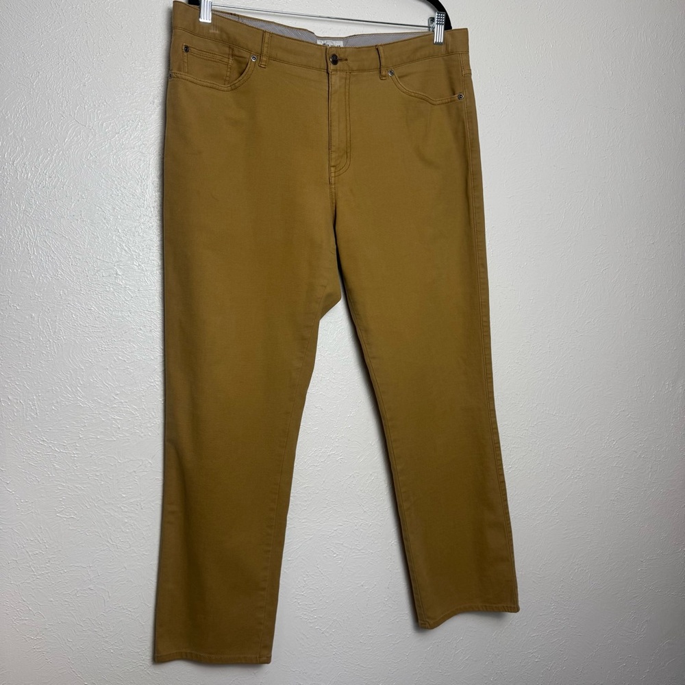 Peter‎ Millar Dark Tan Chino Denim Golf Pant